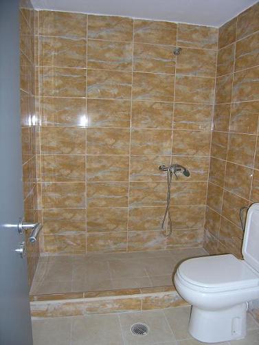 lower level bathroom house in greece